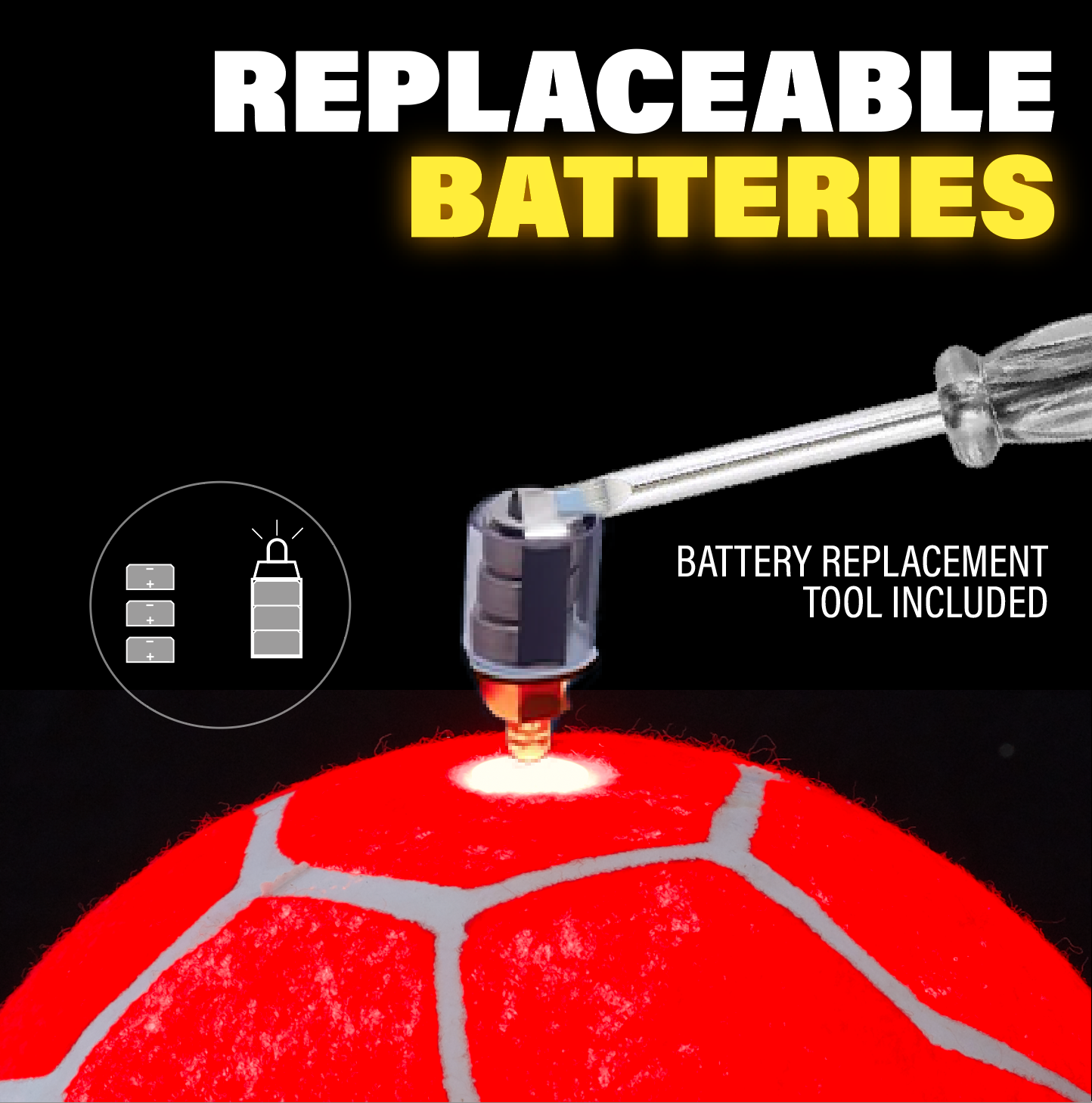 Inferno Soccer Tennis Ball