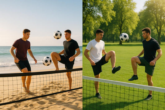 Beach vs Grass: Best Surfaces for Soccer Tennis