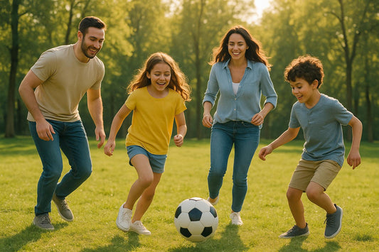 5 Soccer Training Games for Family Fitness