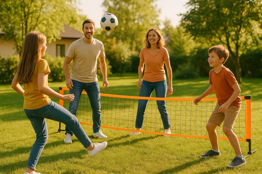 How Soccer Tennis Builds Teamwork at Home