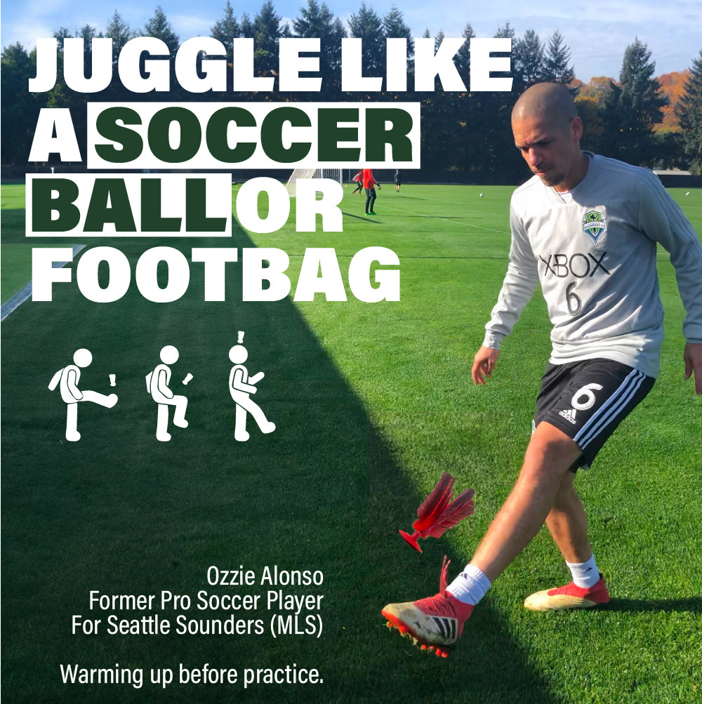 Kickit Soccer Birdie | MaestroShuttlecock Kicking Inspired by