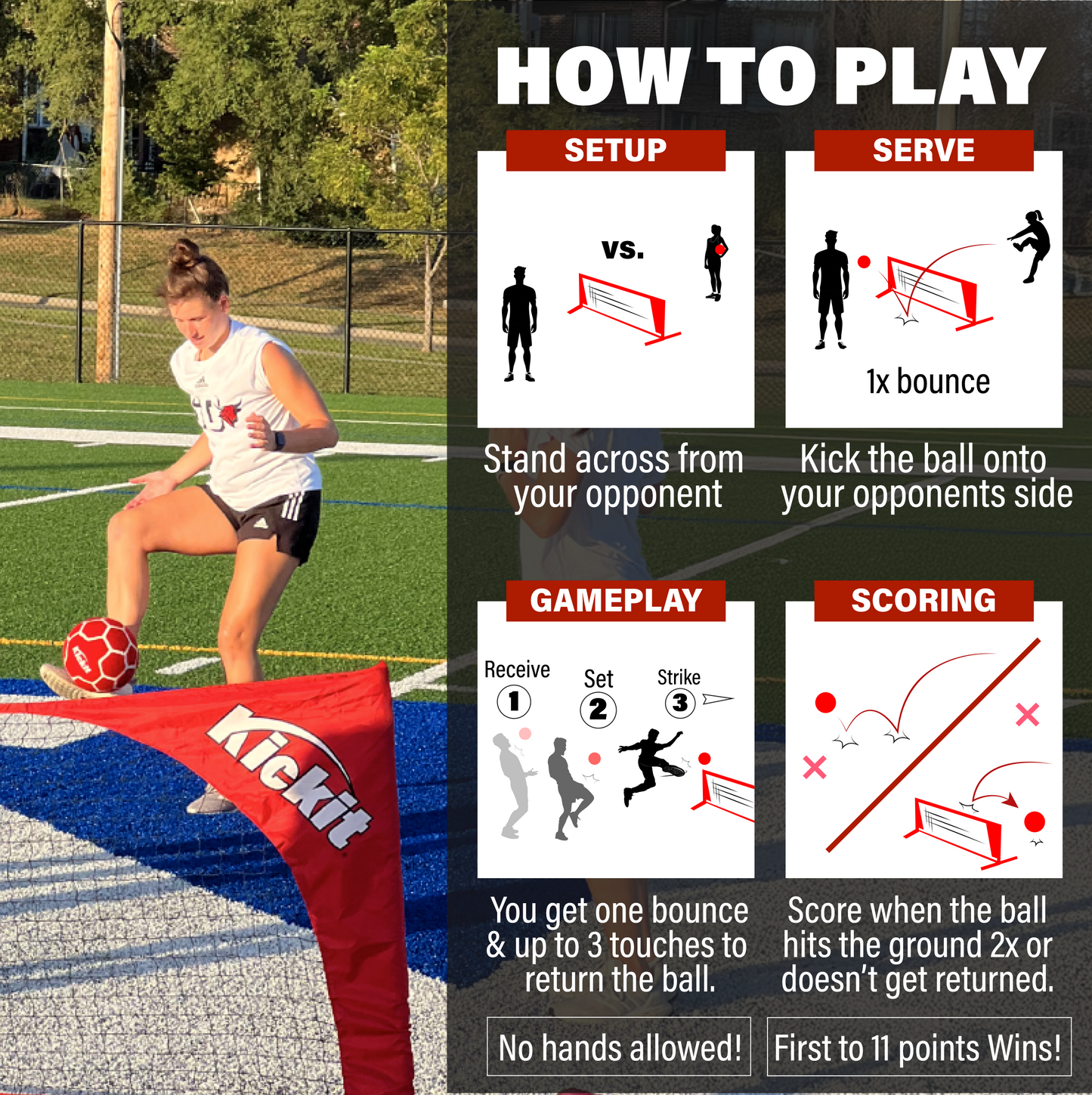 Kickit Soccer Tennis