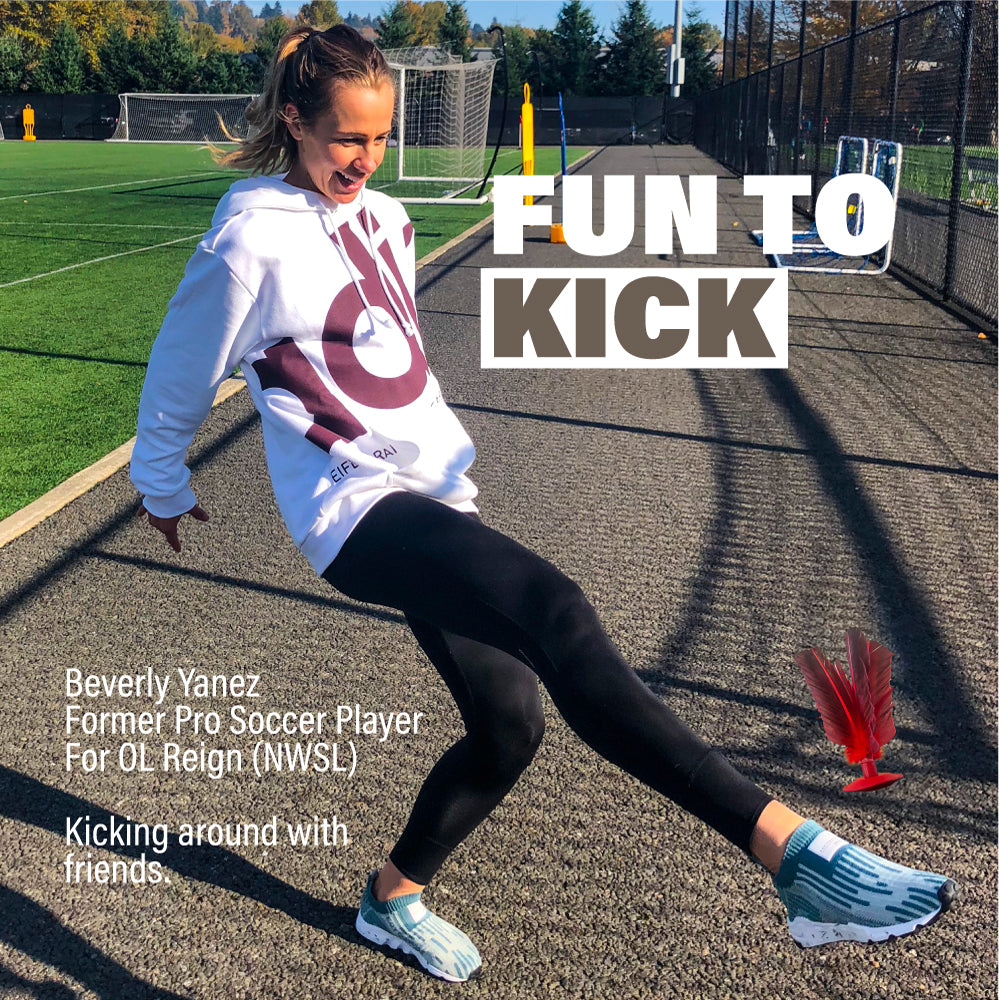 Kickit Soccer Birdie | MaestroShuttlecock Kicking Inspired by